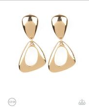 Load image into Gallery viewer, Going for Broker - Gold Earrings
