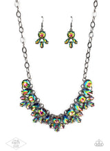 Load image into Gallery viewer, COMBUSTIBLE CHARISMA - MULTI OIL SPILL NECKLACE
