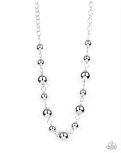 Load image into Gallery viewer, Commanding Composure Silver Necklace 
