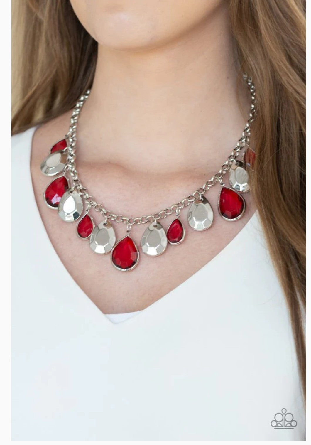 CLIQUE-bait - Red Necklace (R-69)