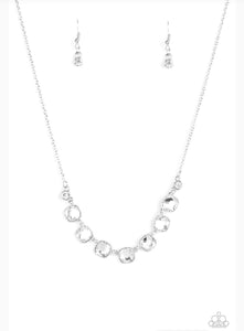 Deluxe Luxe - White Necklace (WH-37)