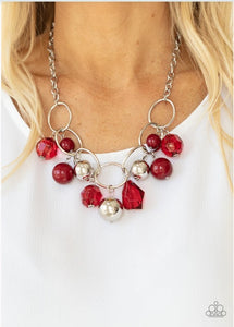 Cosmic Getaway - Red Necklace (R-72)