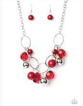 Load image into Gallery viewer, Cosmic Getaway - Red Necklace (R-72)
