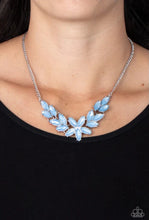 Load image into Gallery viewer, Ethereal Efflorescence- Blue Necklace -Paparazzi Jewelry 2023 Empower Me Pink Exclusive (BL-137)
