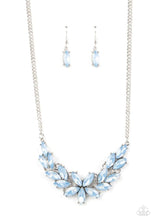 Load image into Gallery viewer, Ethereal Efflorescence- Blue Necklace -Paparazzi Jewelry 2023 Empower Me Pink Exclusive (BL-137)
