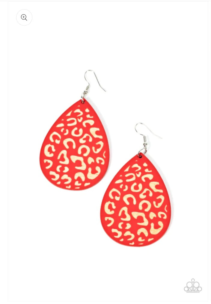 Suburban Jungle - Red