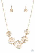 Load image into Gallery viewer, Rosy Rosette - Gold - Rosebud (G-096)
